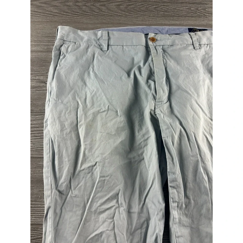 Polo Ralph Lauren Classic Fit Chino Pants Mens Size 36x30 Trouser Light Blue